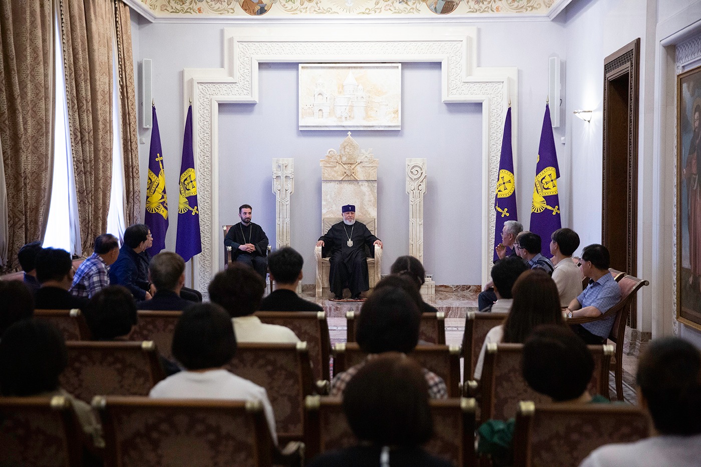 Ամենայն Հայոց Կաթողիկոսն ընդունել է Հարավային Կորեայի Մեթոդիստ եկեղեցու անդամներին