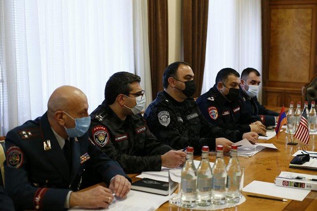Ոստիկանության պետն ընդունել է Հայաստանում Լիտվայի արտակարգ և լիազոր դեսպանին