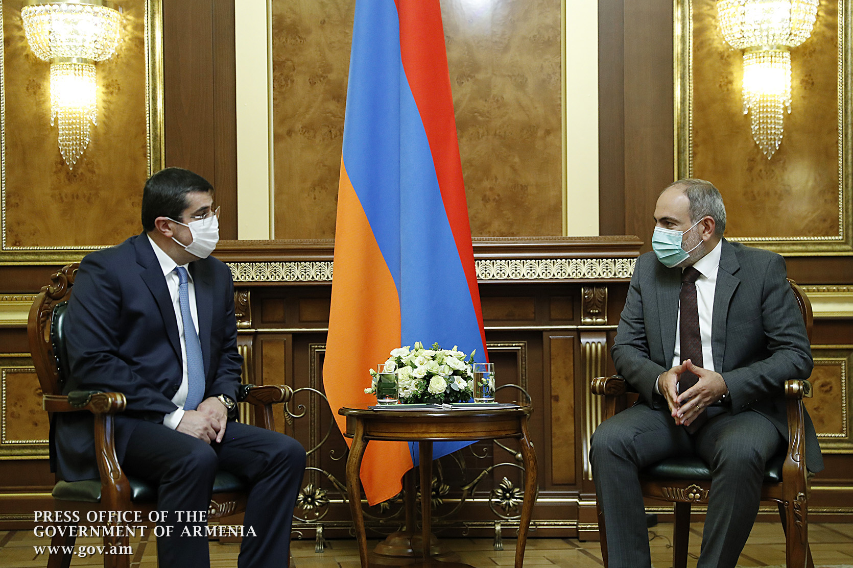 ՀՀ վարչապետն ընդունել է Արցախի Հանրապետության նախագահին (տեսանյութ)