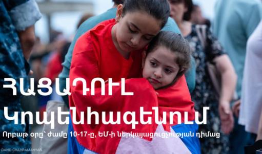 Ի աջակցություն Արցախի․ Դանիայում և Շվեդիայում բնակվող մի խումբ հայ կանայք հացադուլ են հայտարարում