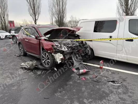 Երևան-Սևան ավտոճանապարհին բախվել են «Nissan Rogue»-ը և «Chevrolet»-ը․ կա 4 վիրավոր