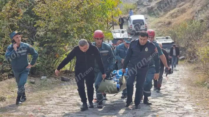 «Քարերի սիմֆոնիա» տանող ճանապարհից փրկարարները դուրս են բերել մոպեդավարի դին