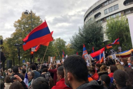 Բողոքի ցույցեր թուրք-ադրբեջանական ագրեսսիայի դեմ աշխարհի տարբեր անկյուններում