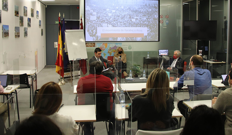 Իսպանիայում ՀՀ դեսպանը խոսել է ԼՂ հակամարտության, 44-օրյա պատերազմի և տարածաշրջանային խնդիրների մասին