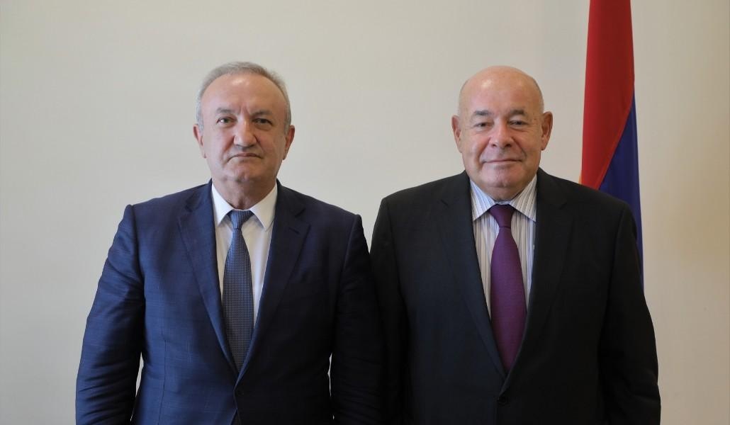 Վահրամ Դումանյանն ընդունել է Միխայիլ Շվիդկոյին