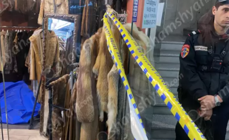 Երևանի մուշտակների խանութում հայտնաբերվել է տղամարդու մարմին