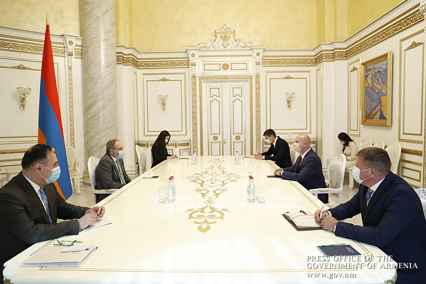 Փաշինյանի հետ հանդիպման ժամանակ ՀՀ-ում Բելառուսի դեսպանը մտահոգություն է հայտնել հայ-ադրբեջանական սահմանին իրավիճակի լարման կապակցությամբ