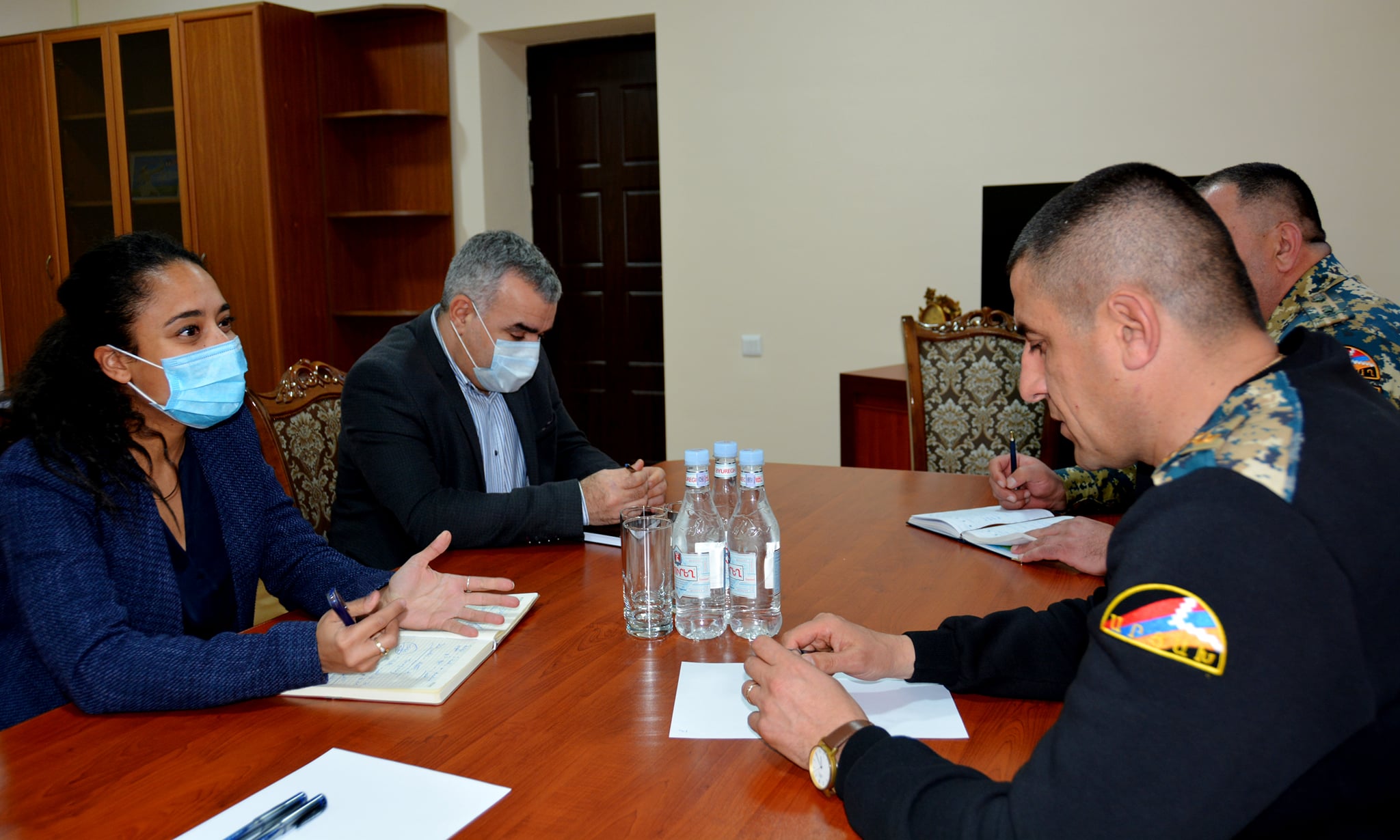 ԱՀ ԱԻՊԾ տնօրենն ընդունել է Արցախում Կարմիր խաչի միջազգային առաքելության ներկայացուցիչներին