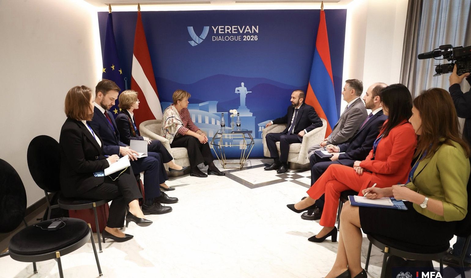 Միրզոյանն ու Լատվիայի իր գործընկերն անդրադարձել են ԵՔՀ և ՀՀ-ԵՄ գագաթնաժողովների արդյունքներով ձեռք բերված պայմանավորվածություններին