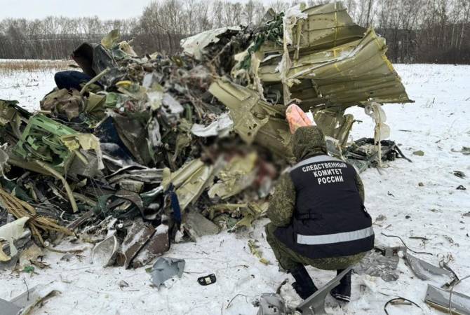 Ռուսաստանում Իլ-76 ինքնաթիռի կործանումից հետո տեղի ունեցած ահաբեկչության դեպքի առթիվ քրգործ է հարուցվել