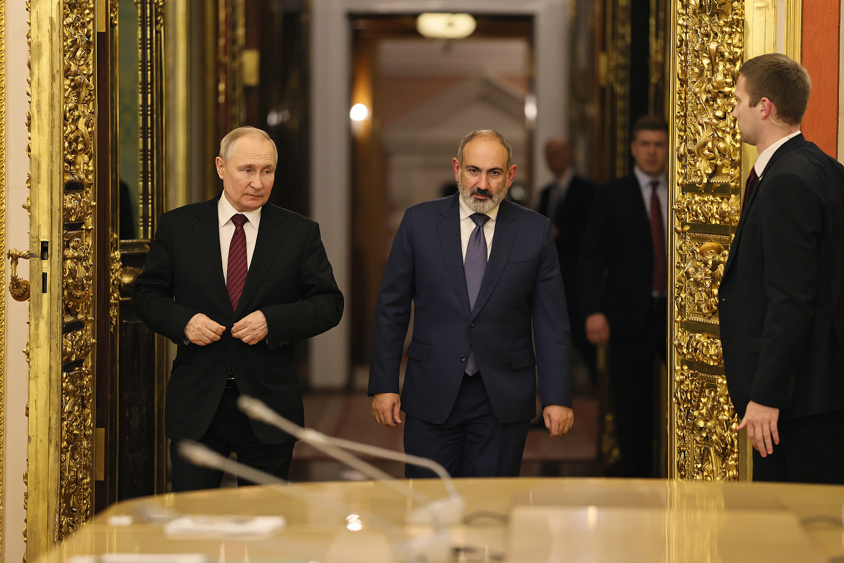 Состоялась встреча премьер-министра Республики Армения и президента Российской Федерации