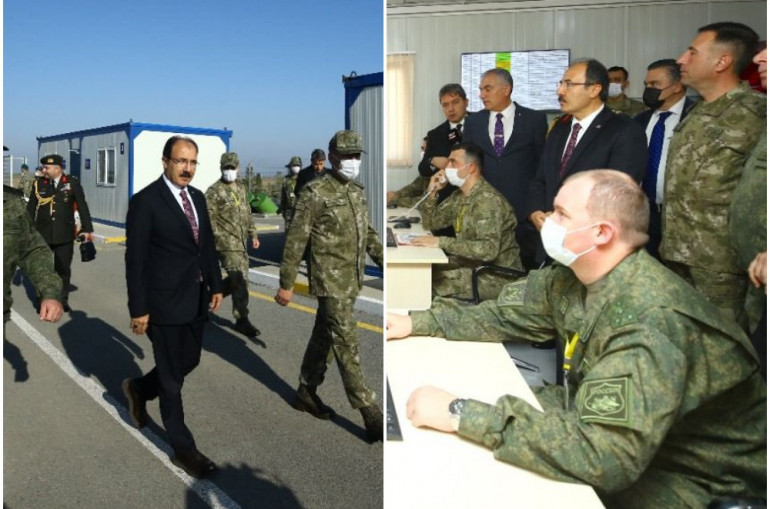 Ադրբեջանում Թուրքիայի դեսպանն այցելել է ռուս-թուրքական համատեղ մշտադիտարկման կենտրոն