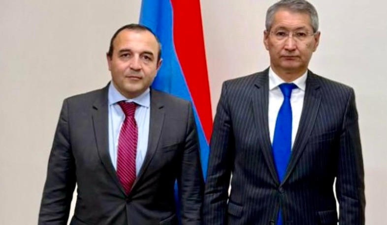 Բոլատ Իմանբաևը և Դավիթ Կնյազյանը քննարկել են Ղազախստանի և ՀՀ-ի համագործակցությանն առնչվող հարցեր