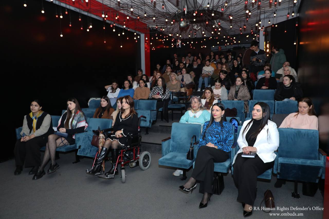ՄԻՊ-ը «Ընդդեմ գենդերային բռնության ակտիվության 16-օրյակ» ծրագրի շրջանակում ներկա է գտնվել «Մարի» ներկայացմանը