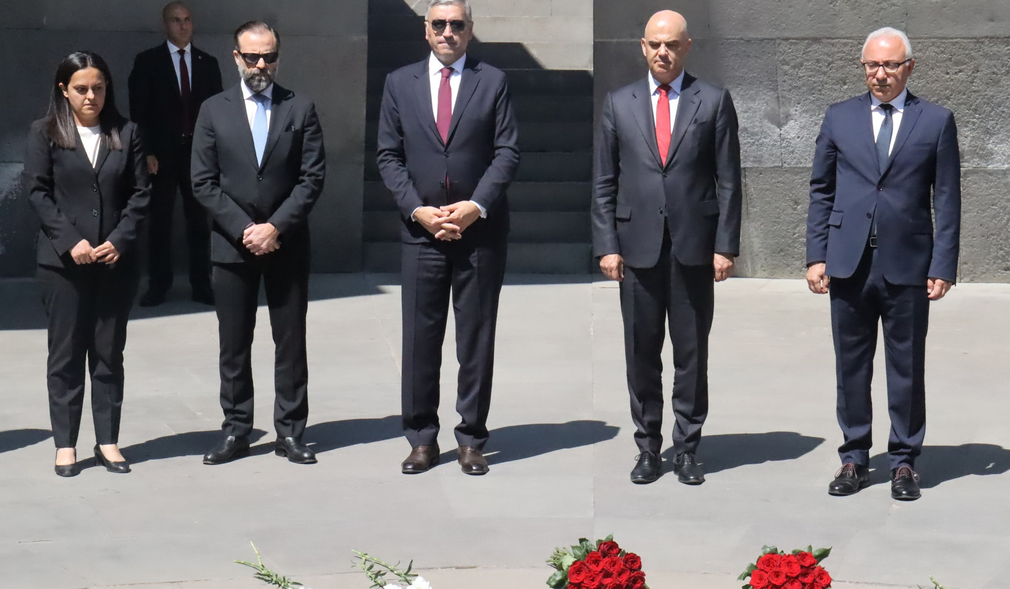 Եվրոպայի խորհրդի գլխավոր քարտուղար Ալեն Բերսեն այցելել է Հայոց ցեղասպանության հուշահամալիր