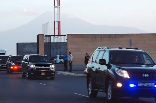Նենսի Փելոսին ժամանեց Երևան․ (Տեսանյութ, լուսանկարներ)