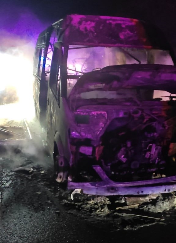Դիլիջան քաղաքում այրվել է «Mercedes-Benz» մակնիշի ավտոմեքենա