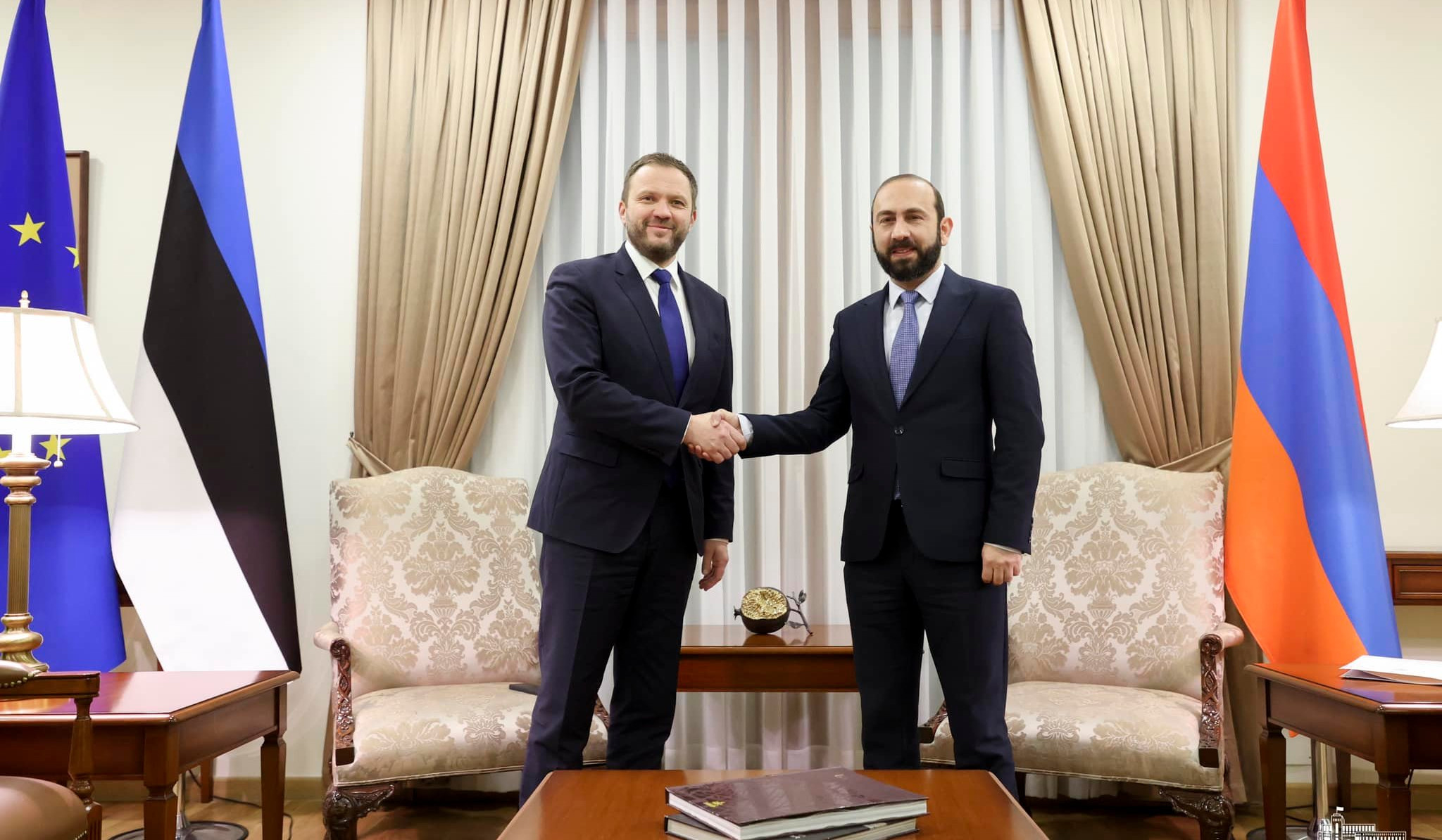 Մեկնարկել է Հայաստանի և Էստոնիայի արտաքին գործերի նախարարների առանձնազրույցը