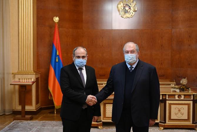 Արմեն Սարգսյանը և Նիկոլ Փաշինյանը քննարկել են մարտահրավերների հաղթահարմանն առնչվող հարցեր