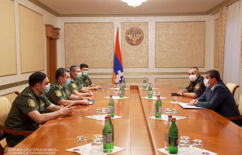 ԱՀ նախագահն ընդունել է ՀՀ ԱՆ քրեակատարողական ծառայության պետի գլխավորած պատվիրակությանը