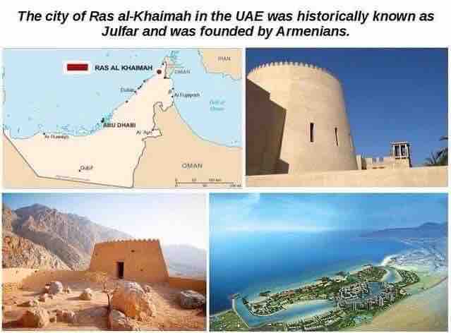 Шейх Шарджи распорядился внести в учебные программы Эмирата поправку с упоминанием армянского происхождения города Рас-аль-Хайма