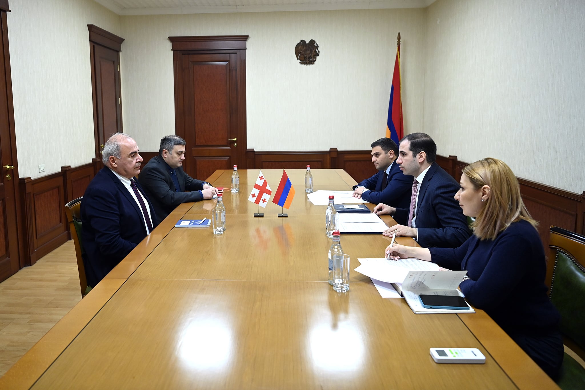 ՊԵԿ նախագահն ու Վրաստանի դեսպանն անդրադարձել են ՀՀ-ի և Վրաստանի միջև համատեղ հսկողության անցակետի ստեղծան ծրագրի իրականացման ընթացքին
