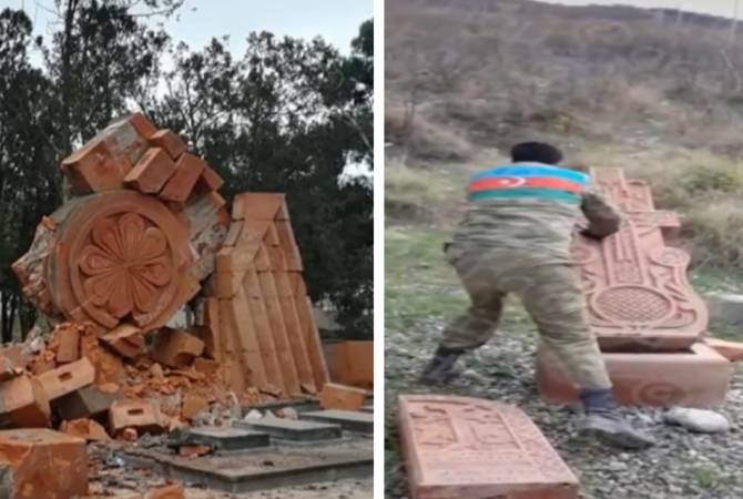 CHW зафиксировал в Арцахе 5 уничтоженных и 7 поврежденных Азербайджаном территорий: 17 территорий - в опасности