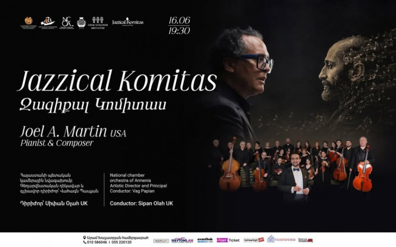 «Jazzical Komitas». Կոմիտասի երաժշտության և ջազի բացառիկ երկխոսություն