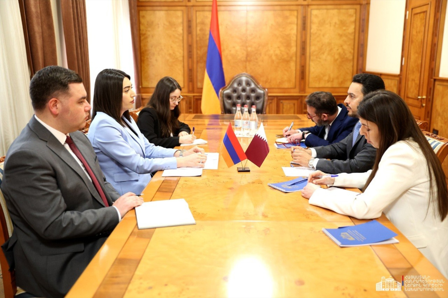 Հայաստանն աշխարհի ամենաապահով պետություններից է․ ՀՀ-ում Կատարի նորանշանակ դեսպանը՝ ՆԳ նախարարին