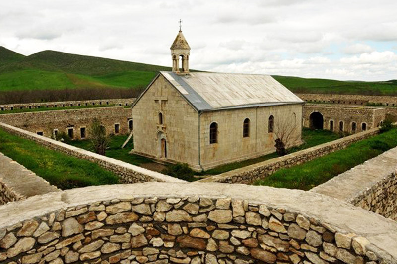 Արցախի նախագահն ուխտագնացություն է կատարել Ամարասի վանական համալիր (տեսանյութ)