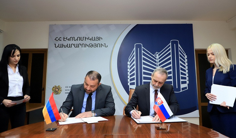 ՀՀ-ի և Սլովակիայի կառավարությունները տնտեսական համագործակցության մասին համաձայնագիր են ստորագրել