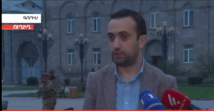 Իրազեկ քաղաքացիների միավորման ճեպազրույցը Գորիսում․ Ուղիղ