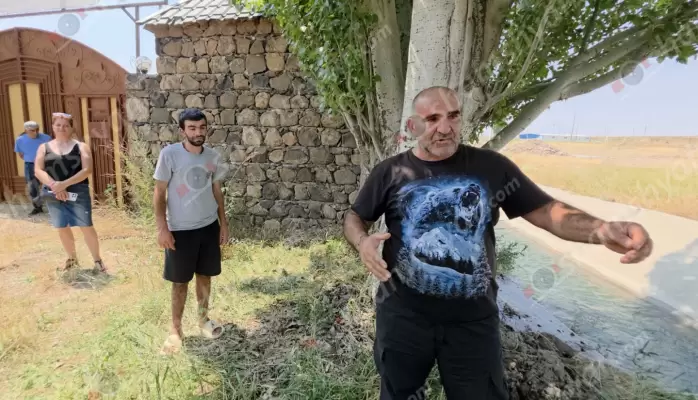 Խմելու ջրի խողովակը 20 օրից ավելի է՝ վնասվել է, 450-ից ավելի ընտանիք ջուր չունի