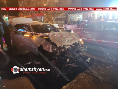 Երևանում բախվել են Mercedes, Toyota և Opel ավտոմեքենաները. կա 8 վիրավոր 