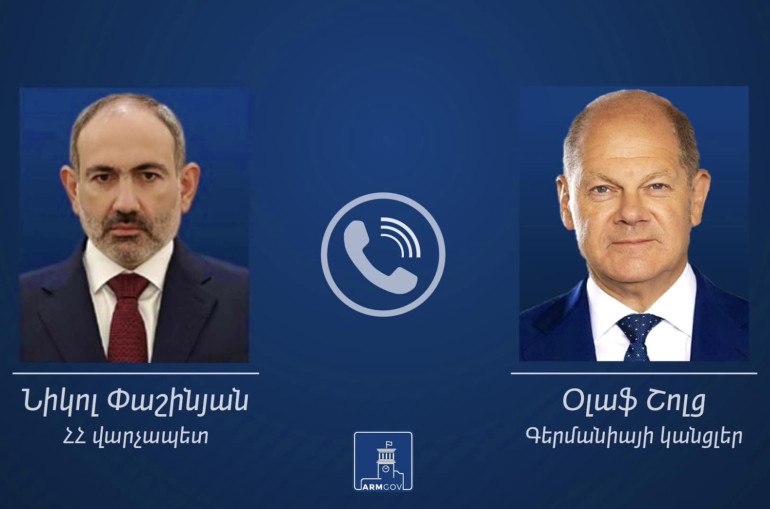 Շոլցի հետ զրույցում Փաշինյանը վերահաստատել է իր հավատարմությունը բոլոր հարցերը դիվանագիտական ճանապարհով ու կառուցողական մթնոլորտում կարգավորելու մոտեցումներին