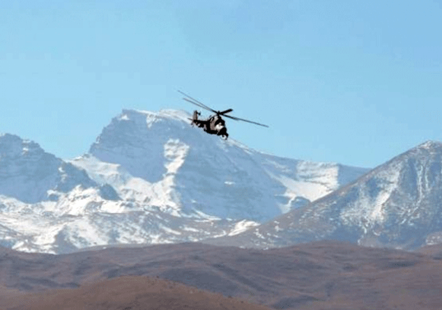 Էրեբունու ռուսական բազայի օդաչուները դժվար եղանակային պայմաններում թռիչքներ են սկսել ՀՀ լեռներում