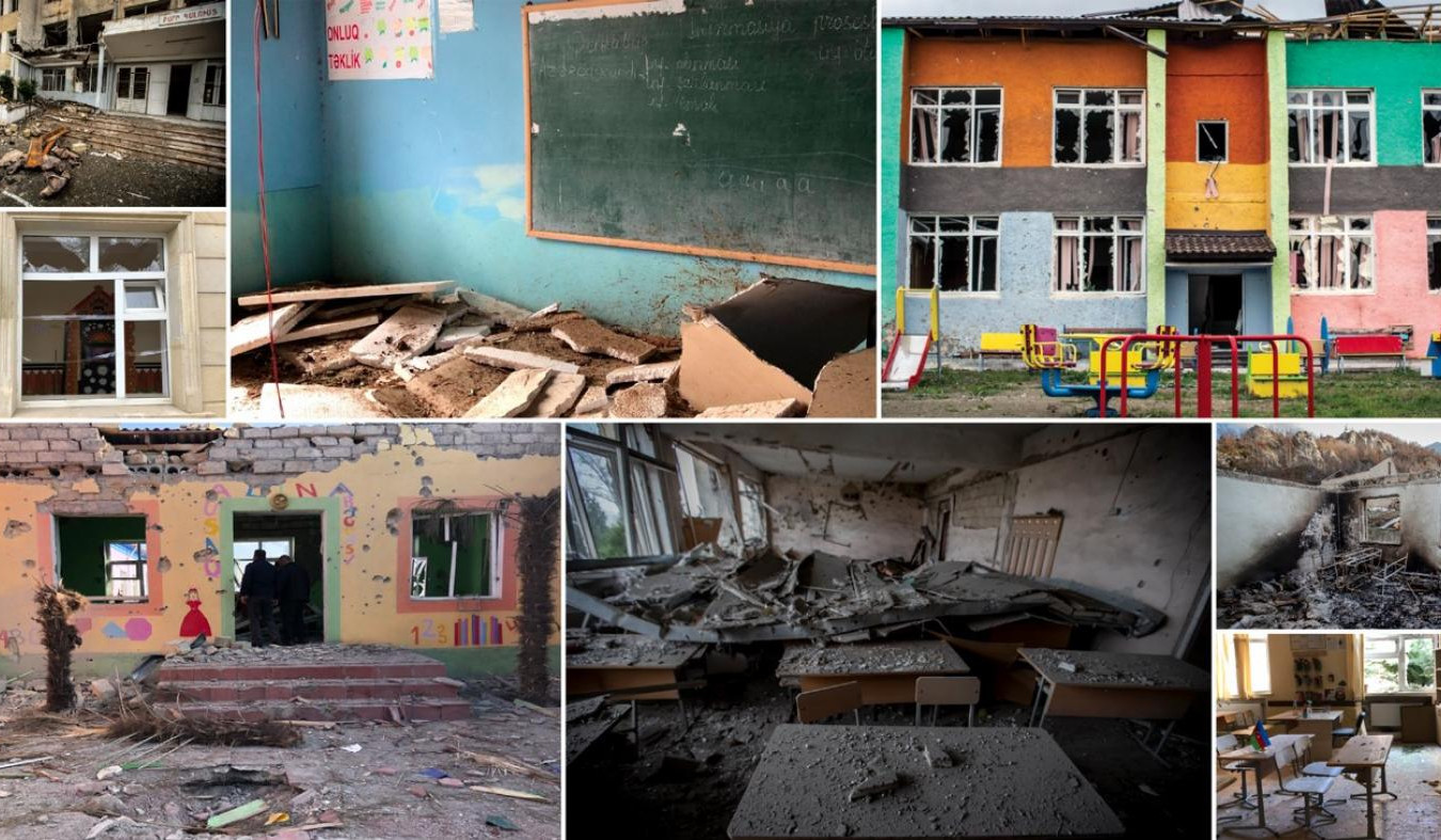 «Պատերազմի դասերը». HRW-ն անդրադարձել է 44-օրյա պատերազմի ընթացքում դպրոցների և նախակրթարանների ռմբակոծմանը