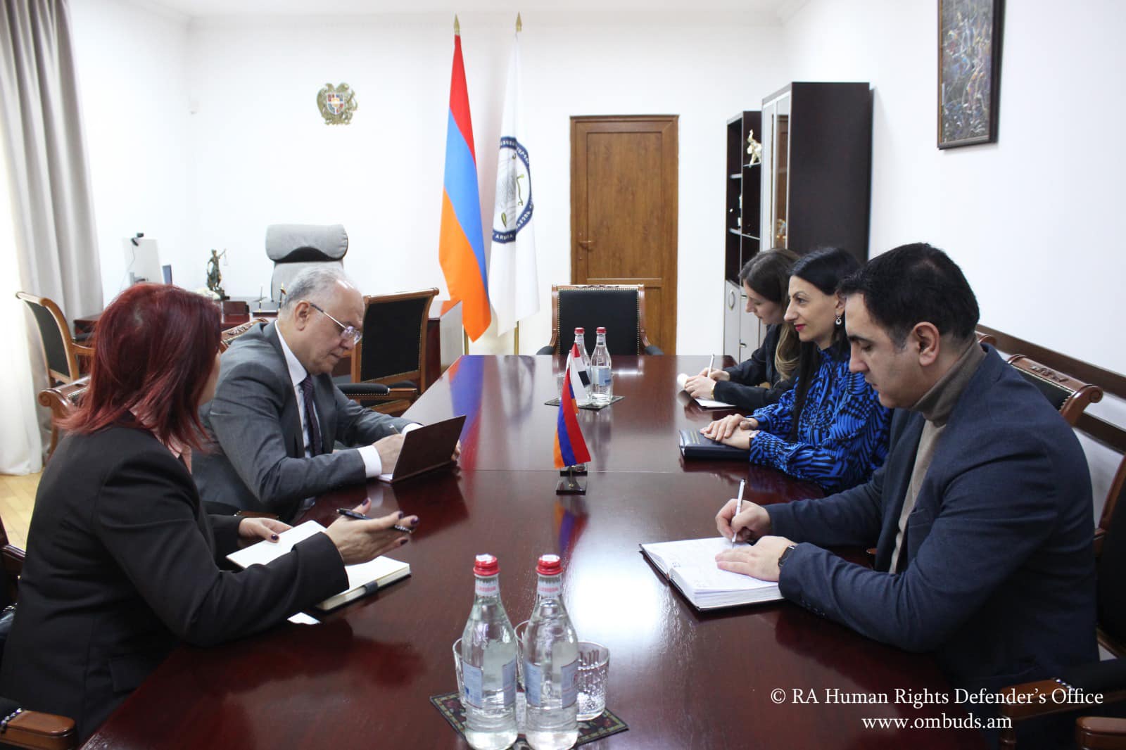 Անահիտ Մանասյանը Իրաքի դեսպանի հետ քննարկել է մարդու իրավունքների ոլորտում առկա մարտահրավերները