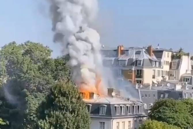 Փարիզում հրդեհ Է բռնկել վարչապետի նստավայրի մոտ
