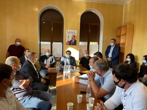 Դիլիջանում ՔՊ-ն տարածքային կառույց է հիմնել. ներկա է եղել փոխվարչապետ Պապիկյանը