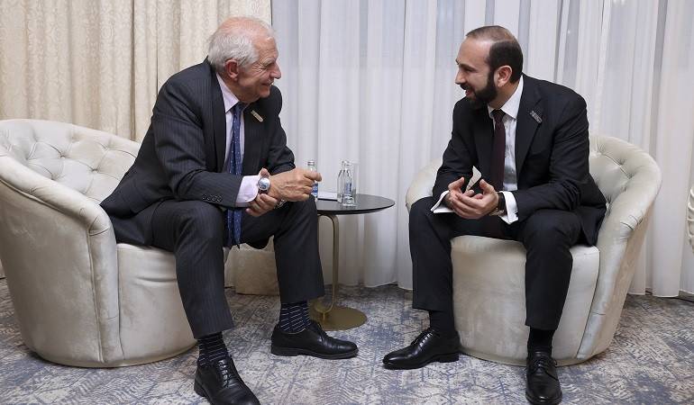 Միրզոյանը Բորելին է ներկայացրել ՀՀ կառավարության կողմից մշակված «Խաղաղության խաչմերուկ» ծրագիրը