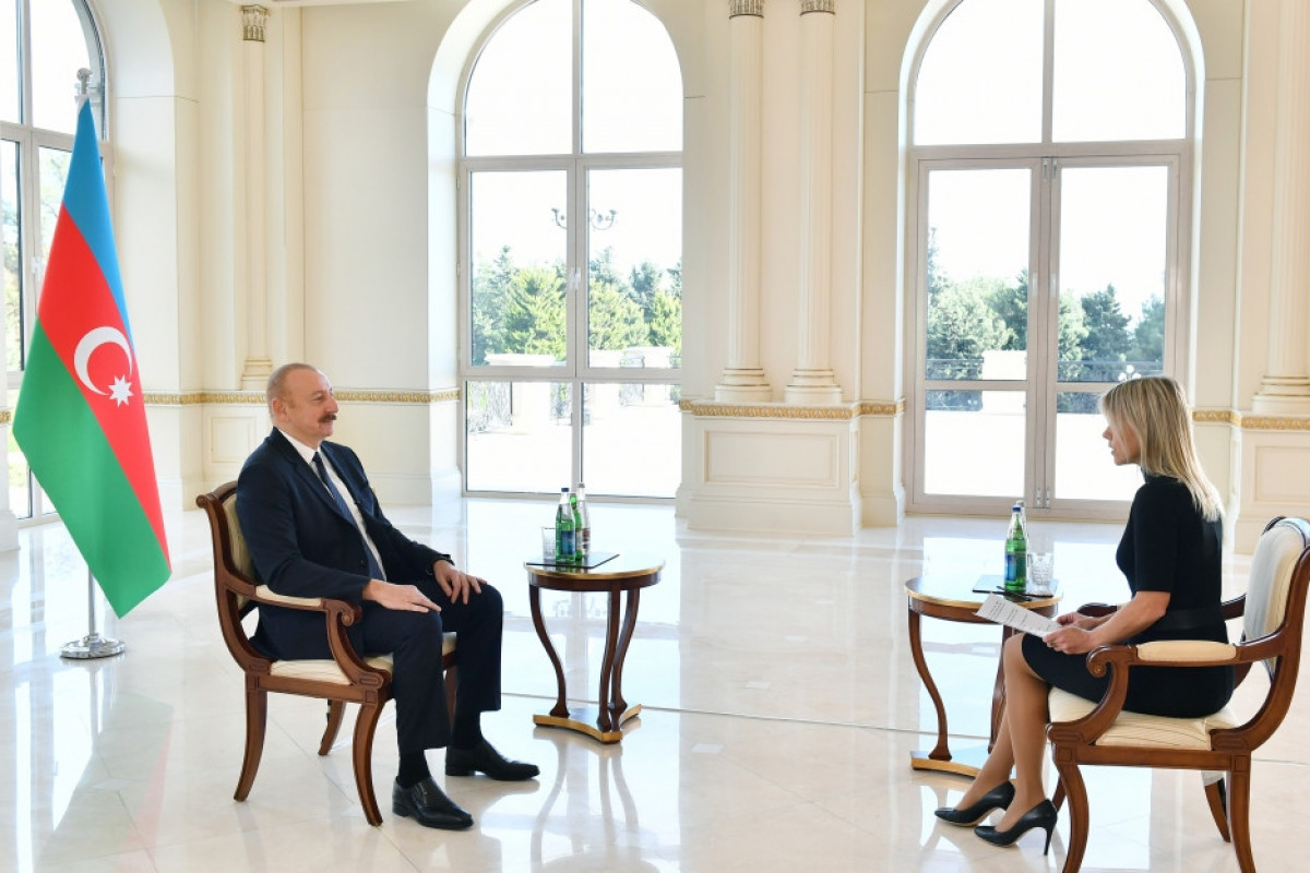 Алиев: Мы хотим, чтобы Армения полностью отказалась от любых территориальных претензий к Азербайджану