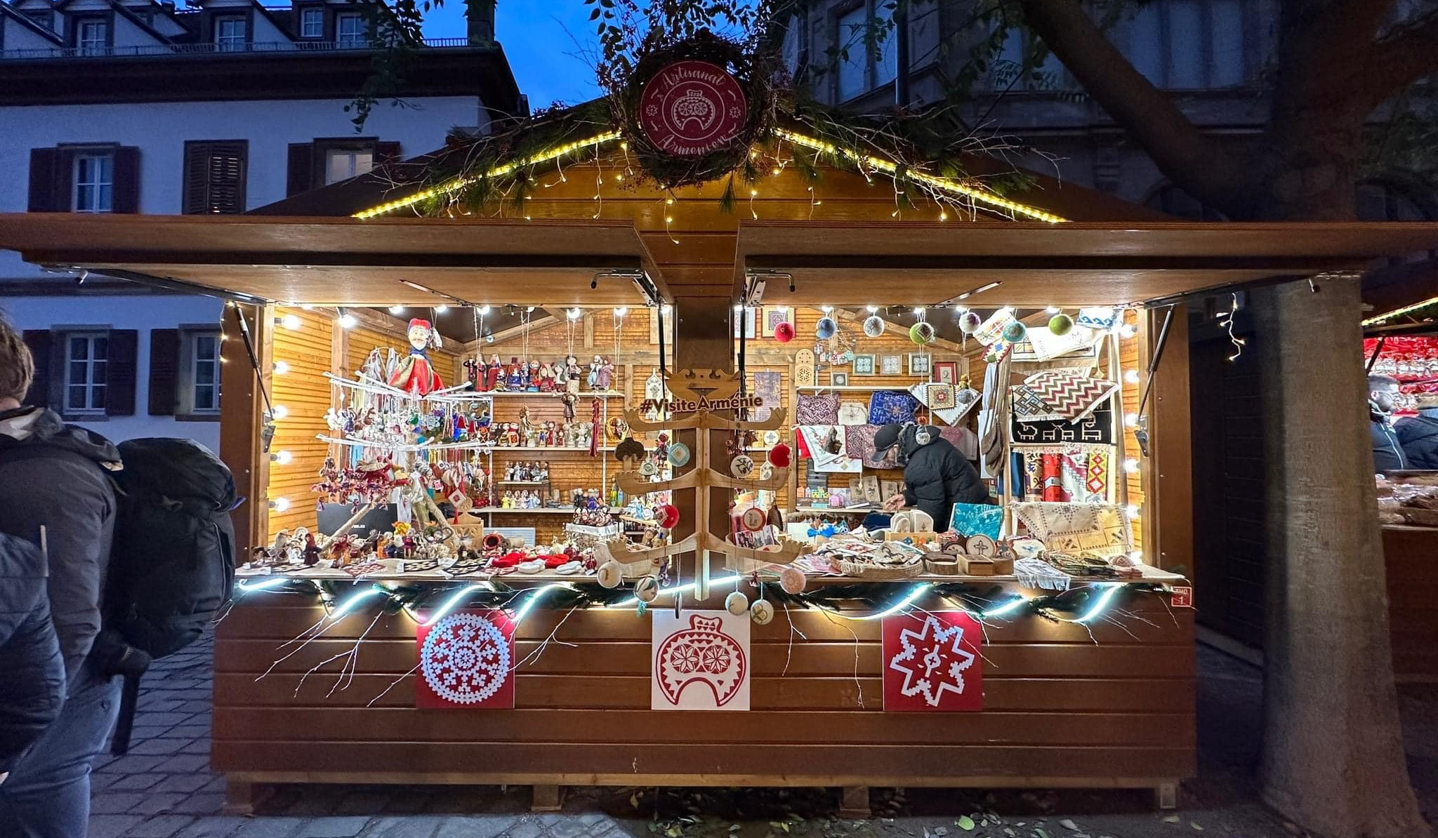 Հայաստանն առաջին անգամ մասնակցում է Ստրասբուրգի Սուրբ Ծննդյան տոնավաճառին