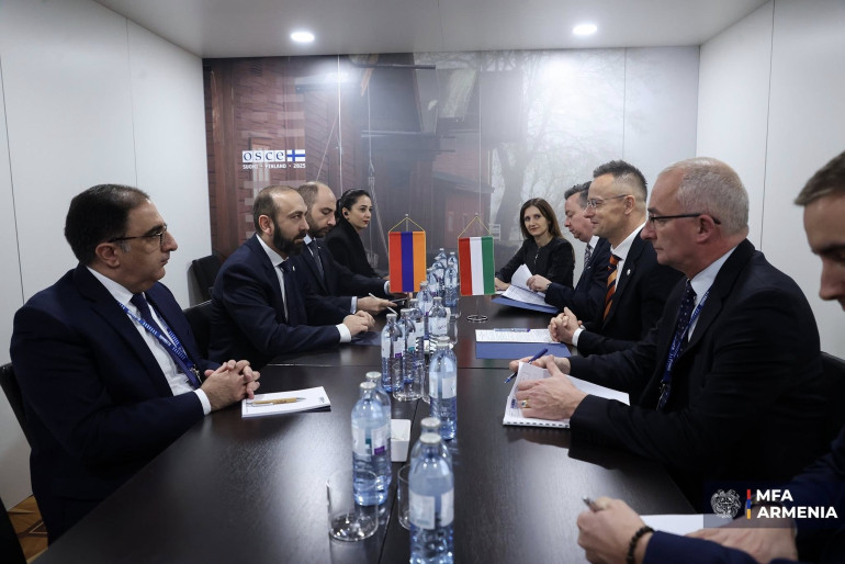 Հայաստանի և Հունգարիայի ԱԳ նախարարները քննարկել են երկկողմ հարաբերությունների օրակարգի հարցերի լայն շրջանակ