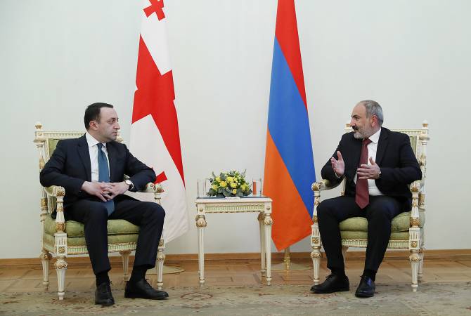Նիկոլ Փաշինյանի հետ հանդիպմանը քննարկեցինք Հարավային Կովկասի տարածաշրջանի խաղաղության նոր նախաձեռնությունը․Ղարիբաշվիլի