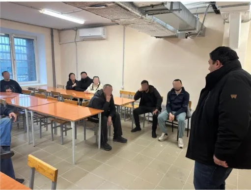 ՀՀ ՄԻՊ ներկայացուցիչները այցելել են Մոսկվայի օտարերկրյա քաղաքացիների ժամանակավոր պահման կենտրոն