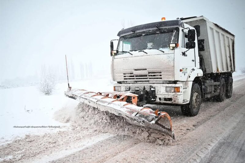 Փակ են Նորավանի խաչմերուկից մինչև Շինուհայրի խաչմերուկ և դեպի Գորիս, Տաթև ավտոճանապարհները