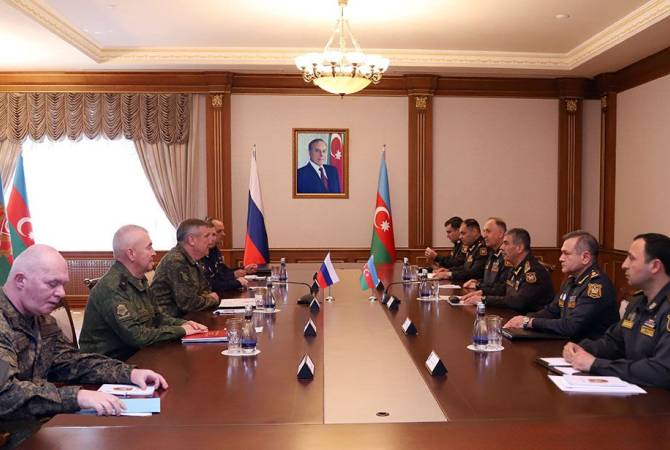 Զաքիր Հասանովն ընդունել է ռուս խաղաղապահների հրամանատար Լենցովին