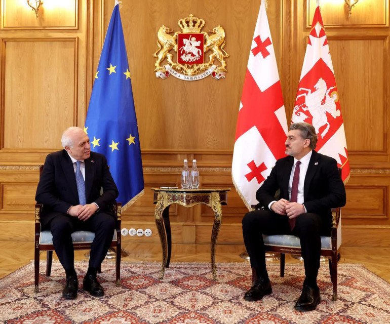 Հայաստանի և Վրաստանի հարաբերությունները կշարունակեն զարգանալ ռազմավարական գործընկերության ոգուն համահունչ. Միխեիլ Ղավելաշվիլին ընդունել է ՀՀ դեսպանին