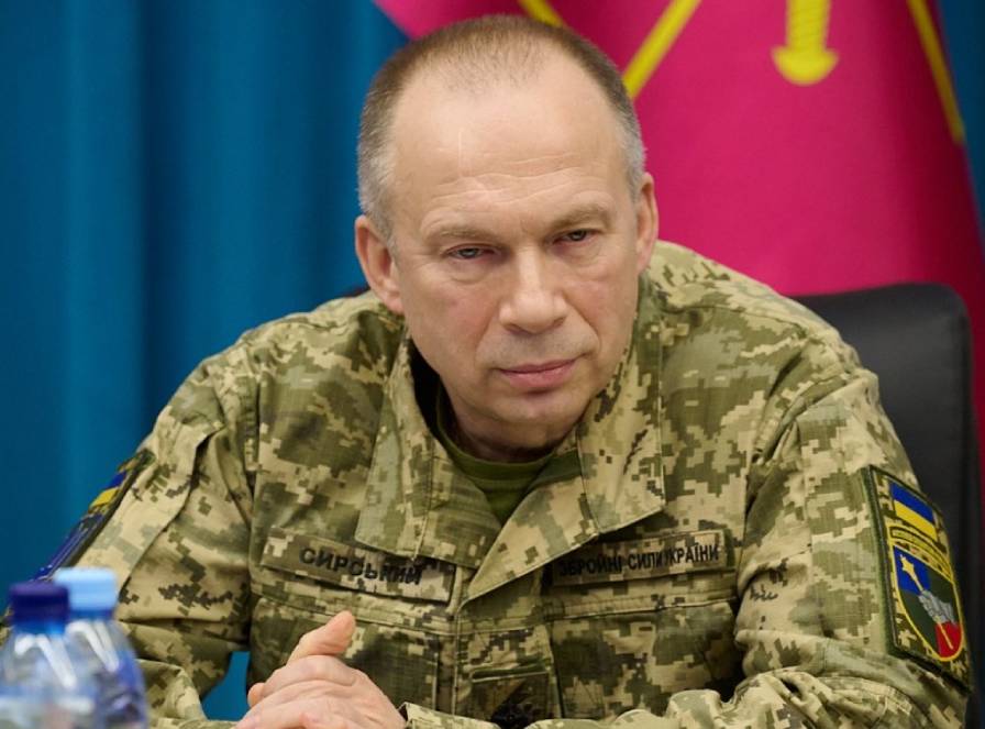 Ուկրաինայի ԶՈւ գլխավոր հրամանատարը հայտնել է շփման գծի ողջ երկայնքով իրենց համար ծանր իրավիճակի մասին